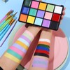 UCANBE 15 Colors Painting Palette Makeup Kit with 10 Pcs