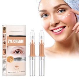 2 Stück Eye Cream Anti Aging, Anti-Falten Augencreme, Alterungsbeständige Augen-Erholung, Anti Aging Eye Serum, zum Entfernen von Tränensäcken/Augenringen/Augenfalten