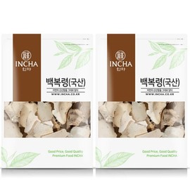 Incha 국산 복령 백복령 설복령 복령차 600g (300gx2팩) Domestic Poria Cocos White Poria Cocos Snow Poria Cocos Poria Tea 600g (300g x 2 packs)