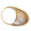 Brass Archery Thumb Ring Portable Finger Protector with Anti Lost