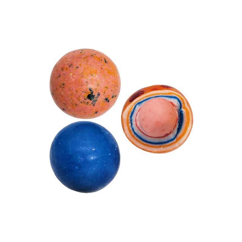 Fruidles The Big Bruiser Jawbreaker Jumbo Psychedelic Jawbreaker with Candy