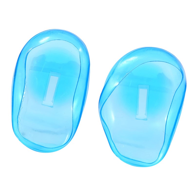 FILFEEL 2pcs Blue Ear Cover Reusable Ear Protectors Anti Staining
