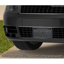 Blank License Plate Laser Cut Clear Acrylic 12" x 6" Custom Vanity Plates with 4 Holes Sleek Durable Automotive Accent for Cars Trucks and SUVs by Marketing Holders