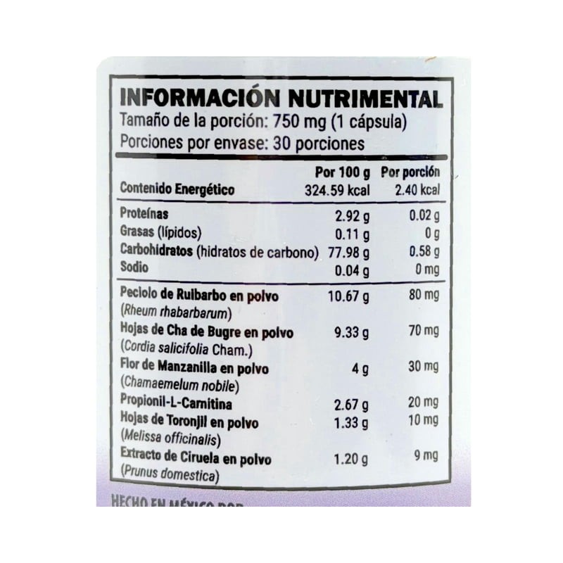 Pure ARI-S Propionil Carnitina Toronjil 30 caps Pure Health