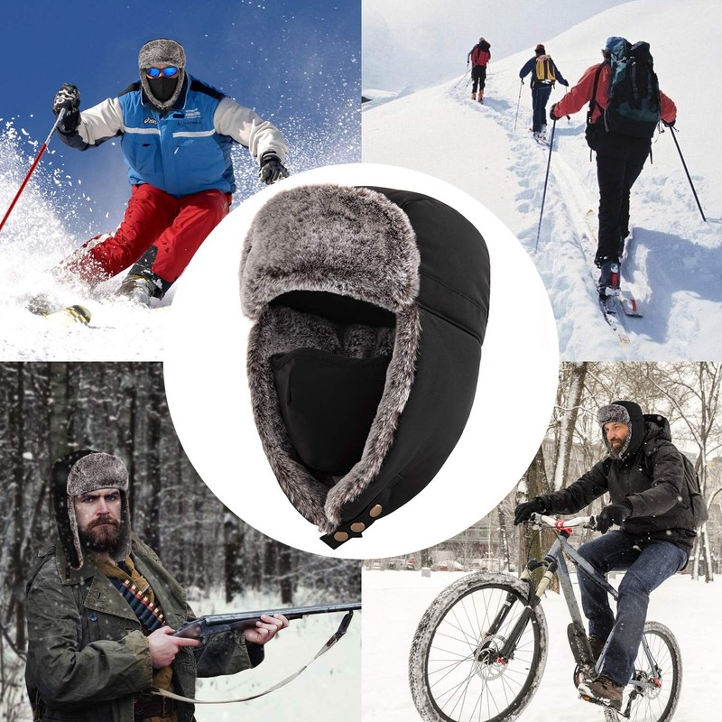 [Unigear] Flying Hat, Cold Weather Hat, Pilot Cap, Windproof, Cold