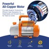 BACOENG 3.6CFM 1/4HP AC Vacuum Pump and Manifold Gauge Set