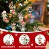 French Bulldog Dog Acrylic Christmas Ornament, Cute Bulldog Puppy in