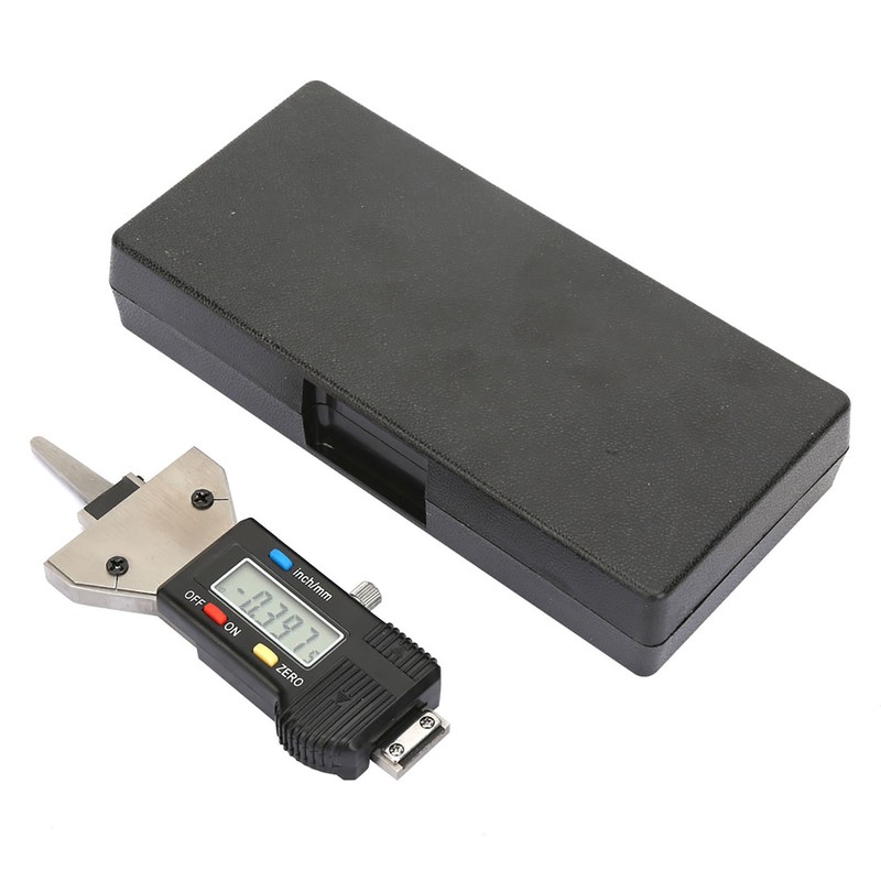 Tire Detection 0‑25mm LCD Digital Tire Depth Gauge 0.01mm Tread