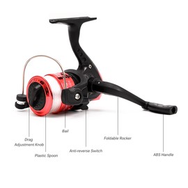 Lixada Carbon Fiber Telescopic Fishing Rod and Reel Combo Full Kit Spinning Fishing Reel Fishing Lure Gear Organizer Pole Set