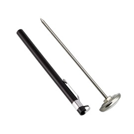 WOONEKY Food Thermometer Baking Milk Frother Thermometer Brewing Thermometer Cooking Thermometers Thermometer for Food Thermometer for Cooking Instant Read Thermometer Black