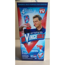 InVinceable All In One Cleaner Stain Fighter Laundry - As Seen on TV Invincible