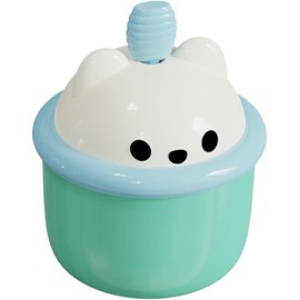 Hemobllo Máquina para Rutina Diaria y Mango Ergonómico Material Abs para Hacer Espuma Facial Forma de Oso y Decoración de Baño