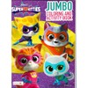 Super Kitties Coloring Book and Sticker Set for Kids