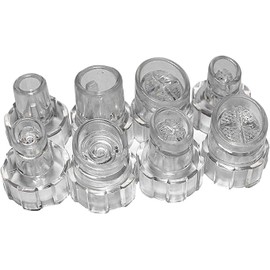 Cuidado facial belleza piel conjunto Hydro Dermabrasion agua peeling consejos 8pcs Elitzia ETAF131T