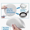 Soft Felt Plate Protectors, 72 Pieces Thick Felt Plate Dividers,