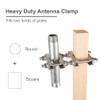 Antenna Mast Clamp V Jaw Block 304 Stainless Steel TV