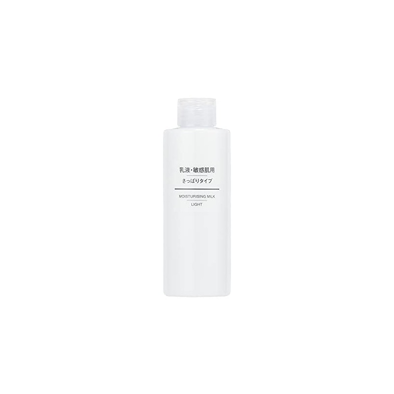 MUJI 44293935 Moisturizing Milk for Sensitive Skin, Light Version, 6.8