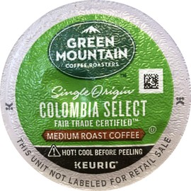 Green Mountain Coffee Colombia Select, Single-Serve Keurig K-Cup Pods, Medium Roast Coffee, 24 Count (Pack of 2)