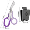 Trauma Shears,6 in-1 Emergency Response Shears with Protective Sheath,Medical Scissors