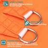 Heyomart Triangular Sun Sail, Waterproof, Sun Protection, Includes Mounting Ropes,