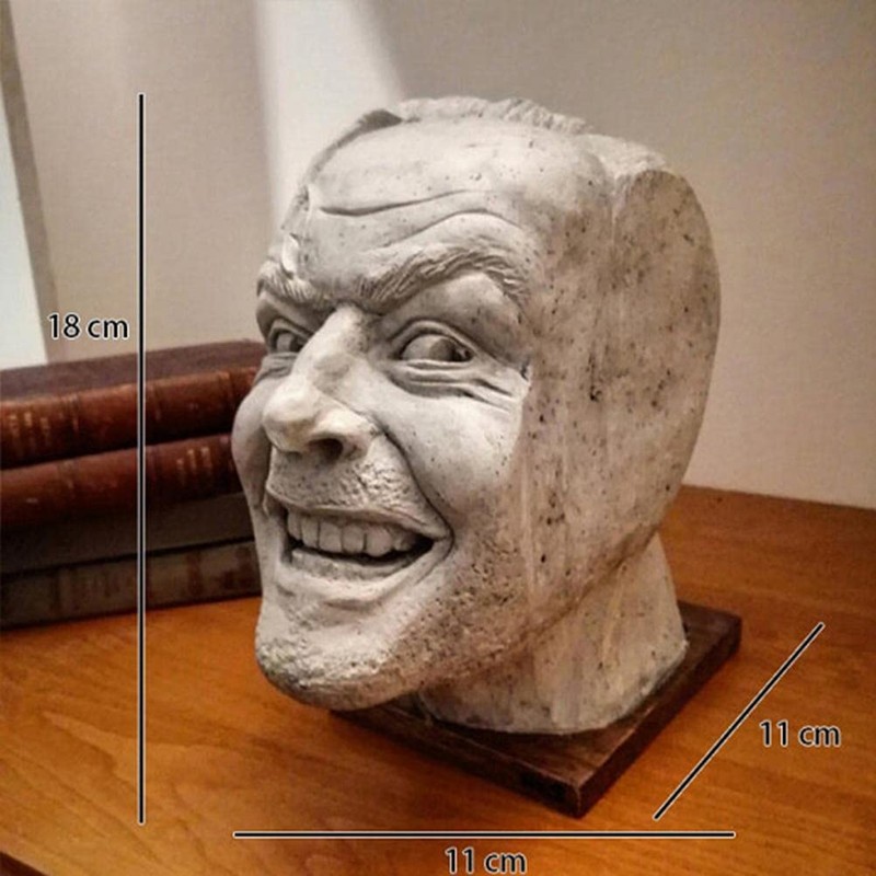 Bookends Sculpture of Luminous Bookend - Library Here?s Johnny Sculpture