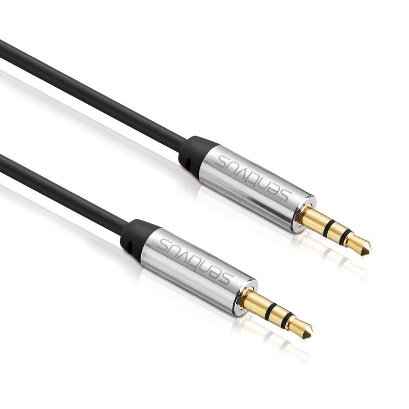 Sentivus 1.5 m Aux Cable, Audio Jack Cable 3.5 mm