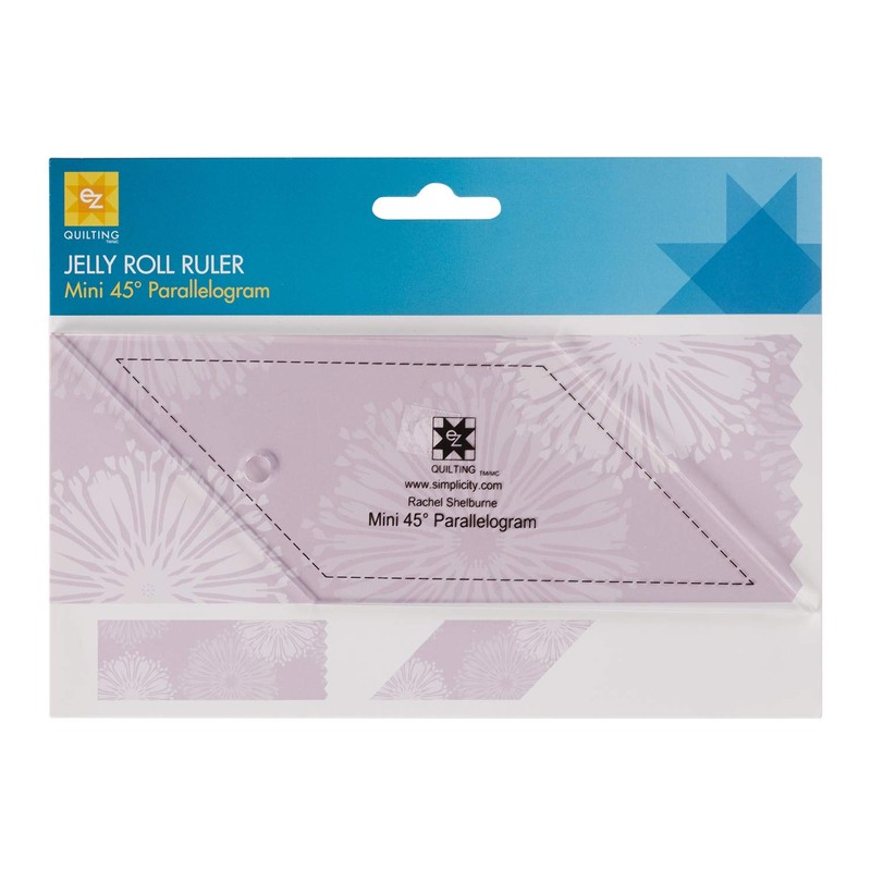 Dimensions 45 Degree Parallelogram Small Quilting Ruler and Quilting Template