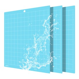 Prime Vinyl Cutting Mat for Silhouette Cameo 4/3/2/1-3 Pieces Lightweight Grip 12 x 12 Inch Non-Slip Cutting Mat Cutting Mat Set