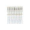 Uni Ball Signo UM-153,1.0mm, Gel Ink Rollerball Pens, White, 10