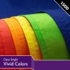 G128 5 Pack: Solid Purple Color Flag 2.5x4 Ft LiteWeave