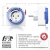 Mechanical Timer 24 Hour Anaolg Timer Socket, Switch Timer, Switch