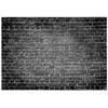 YYNXSY Gray Brick Retro Plastic Brick Wall Background - Decorative
