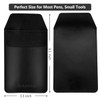 Aidunmis Pen Pocket Protector, 2 Pieces PU Leather Pocket Pen