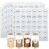 Spice Labels, 432Pcs Spice Labels Stickers 1.4in Waterproof Adhesive Round