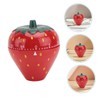 STOBAZA Strawberry-Shaped Mechanical Timer for Kitchen Use Portable Countdown Timer