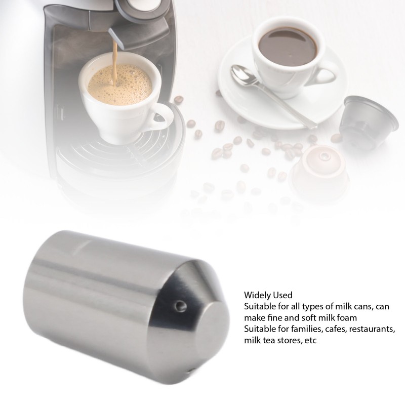 Coffee Machine Nozzle Stainless Steel Milk Foam Spout Replacement Steam