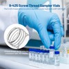2mL Clear Autosampler Vials, HPLC & GC Sample Vials with