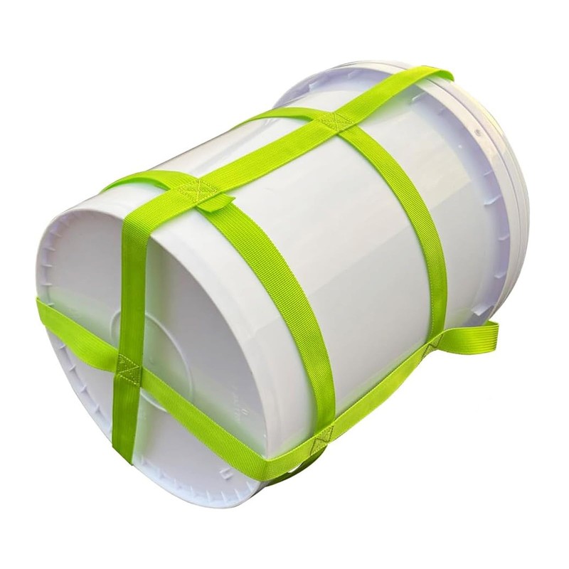 Bucket Sling Lifting for 5 Gallon Bucket Green，Multifunctional Handling Sling，Webbing