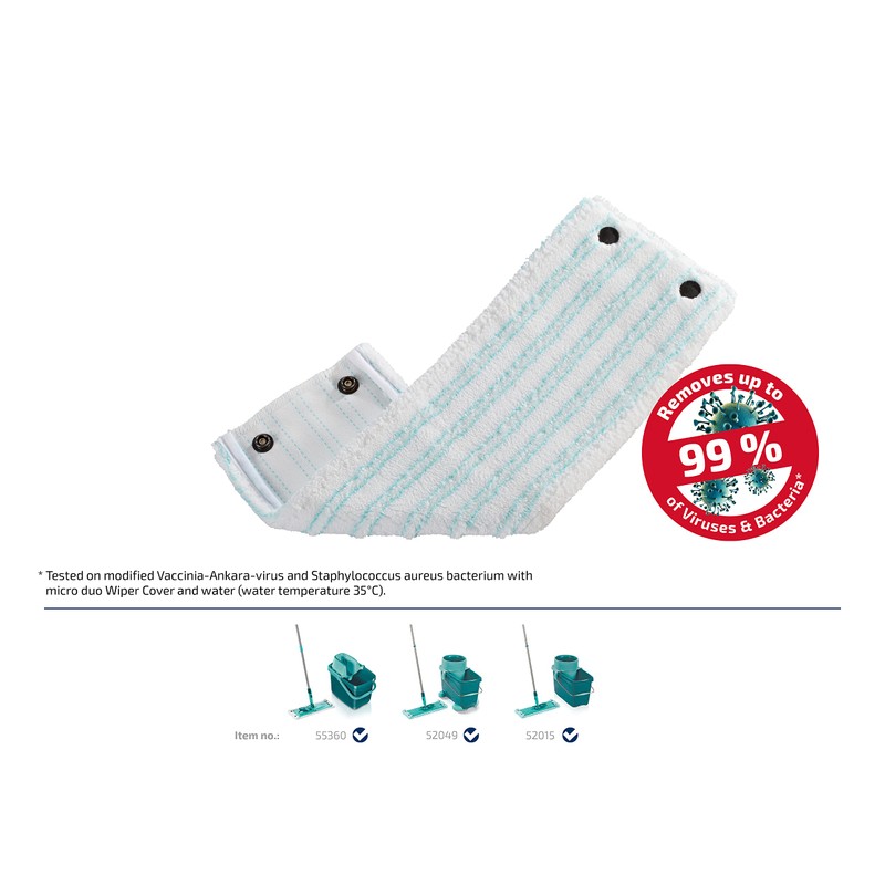 Leifheit Clean Twist Wiper Cover, X-Large, Micro Duo