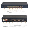 HDR HDMI ARC Video Audio Extractor Splitter with Optical and