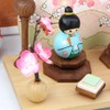 OKBABY Hinamatsuri Hina Tools Set, Decorative Flowers for Hina Dolls
