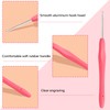 2.75mm Crochet Hook, Ergonomic Crochet Hooks with Soft Rubber Handle