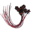 8-Pack Fuel Injector Connector Harness Pigtail Plug for 6.6L Duramax