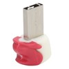 USB 2.0 Flash Drive White Cute Appearance Data Storage Tool