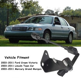 8W1Z5359A Rear Air Suspension Ride Height Level Sensor For Ford Crown Victoria Mercury Grand Marquis Lincoln Town Car 2003-2011 3W1Z-5359-AA