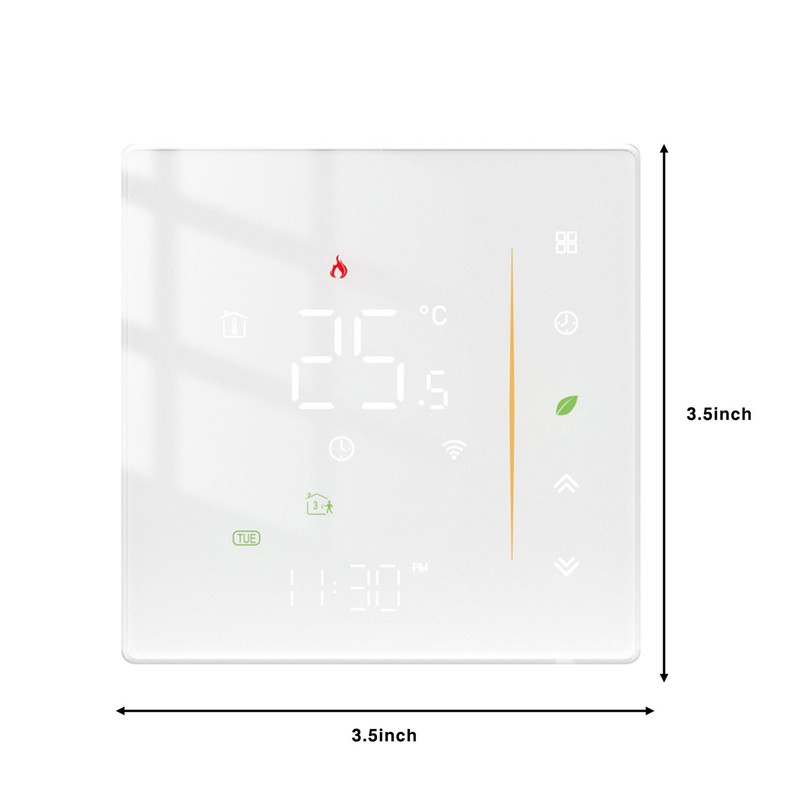 Tuya ZigBee Digital Display Intelligent Temperature Controller Multifunctional Water/Electric Floor