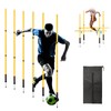 LTTGX Soccer Agility Training Poles Set: Football Speed Training Equipment