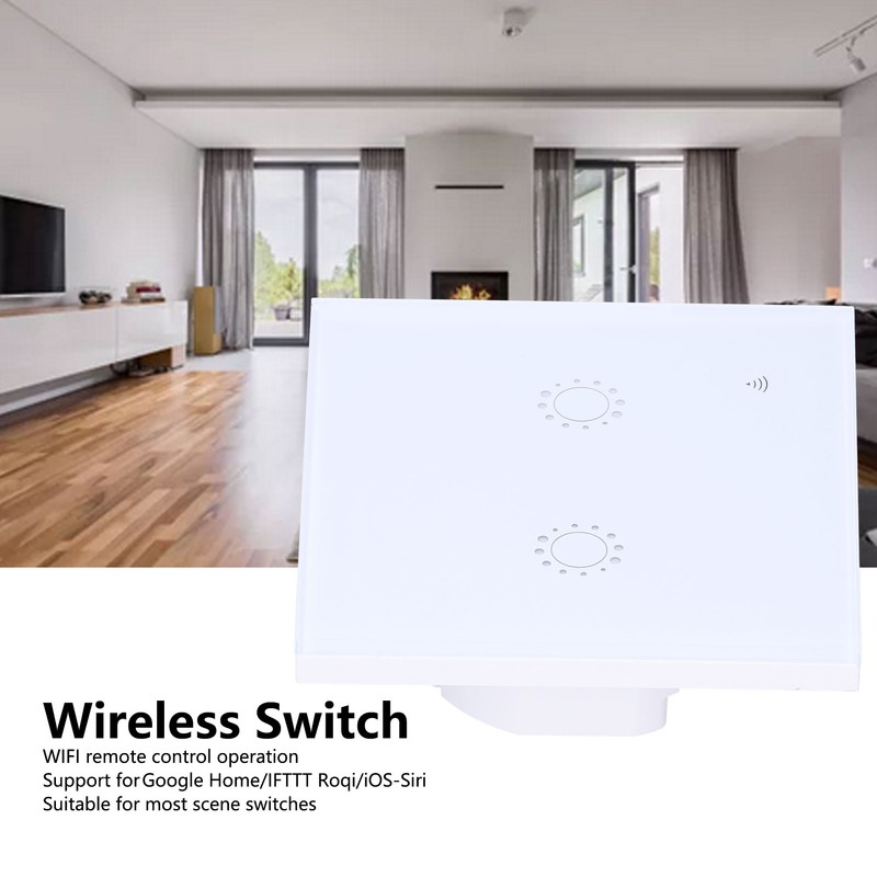 Smart Switch WiFi Remote Control Wireless Touch Power Distribution 2200W