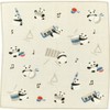 Wataol Semi Wash (Towel Handkerchief), Pandarism, Blue