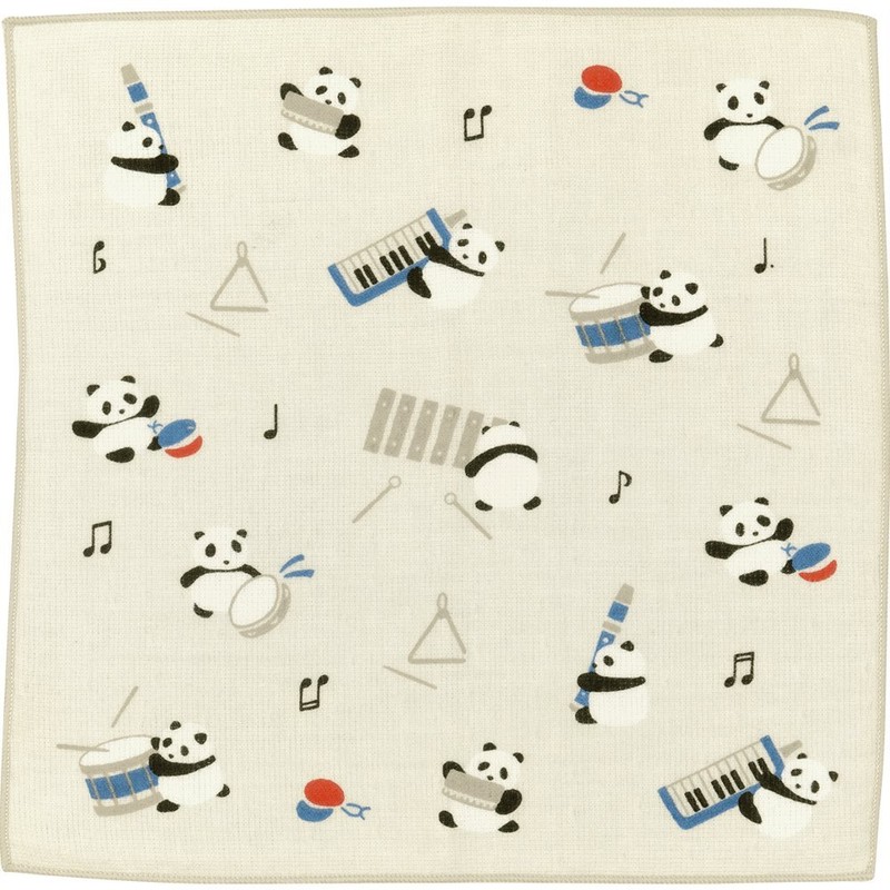 Wataol Semi Wash (Towel Handkerchief), Pandarism, Blue